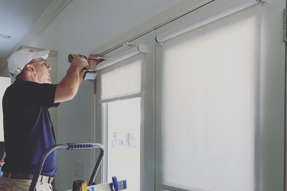 window treatment installation