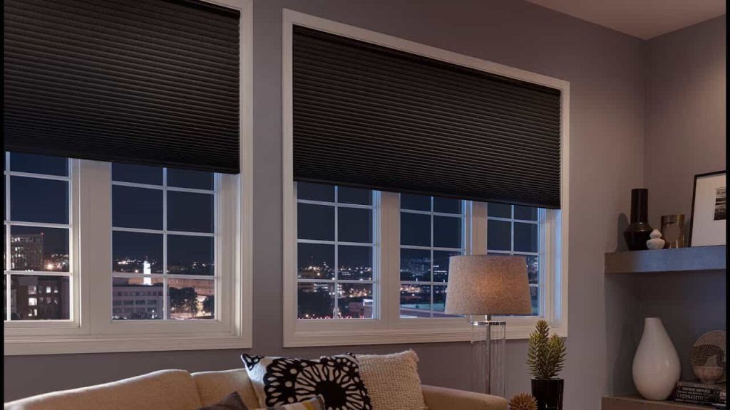 Noise-reducing window treatments
